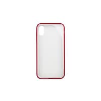 パワーサポート Shock proof Air jacket for iPhone X(rubber red) PGK43