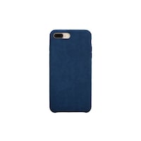 パワーサポート Ultrasuede Air jacket for iPhone 8Plus(Blue) PBK81