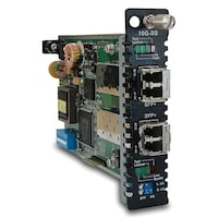 FXC 10G(SFP+ スロット) to 10G(SFP+ スロット) メディアコンバータ + 同製品SB5バンドル LE28812FASB5