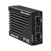 FXC 1000BASEX(SFP) to 1000BASEX(SFP)マイクロメディアコンバータ + 同製品SBXバンドル LEX18212FASBX