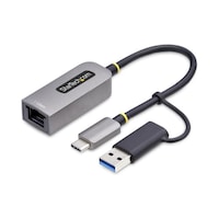 Startech USB有線LANアダプター/USBC&A/USB 3.0/各種OS/ギガビットイーサネット ネットワークアダプター C21GAUSBETHERNET