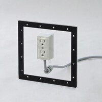 アズワン 内部コンセント(グロブロックス用サイドパーツ) 4618804