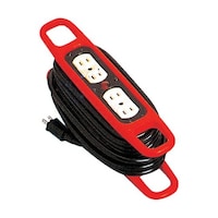 日動工業 ハンドリール 100V 2芯×10m 黒 HR104BO