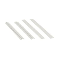 アズワン ラビットワゴン用仕切板セット 500×500用 ホワイト RBW55SSET W