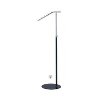 店研創意(ストア・エキスプレス) 傾斜ハンガー 黒 入数1台 61797832