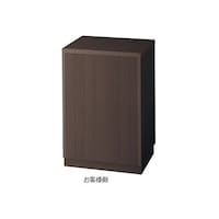 店研創意(ストア・エキスプレス) 延長用カウンター ダークブラウン W60×D60×H90cm 6114273