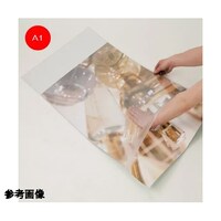 店研創意(ストア・エキスプレス) 両面ポスタースタンドA1用保護シート(交換用) RK50051