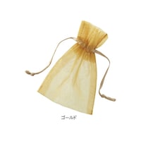 店研創意(ストア・エキスプレス) オーガンジーポーチ ゴールド