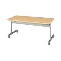 店研創意(ストア・エキスプレス) 跳ね上げ式会議テーブル W150cm D45cm ナチュラル 61433331