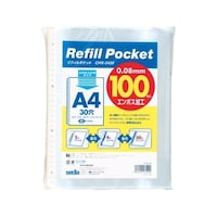 セキセイ リフィルポケット 1パック(100枚入) CHX243000
