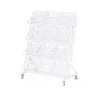 店研創意(ストア・エキスプレス) 傾斜ジャンブルバスケット W90cm 61797661