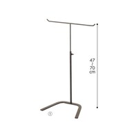 店研創意(ストア・エキスプレス) T字スタンド 黒 6115951