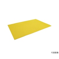 アズワン ジャバラマットスリム 粘着付き 1200X1800mm イエロー TNS1218NTY