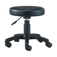 アズワン ワークチェア WC20 ブラック WC20BK