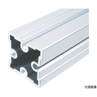 アズワン 25mm角 アルミフレーム 1m 溝あり AFB41000