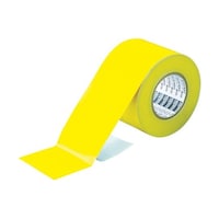 アズワン ラインテープ 屋内用 幅100mmX長さ50m イエロー TLT100EAY