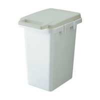 アズワン 連結ワンハンドペール 33L ベージュ TRHP33BG