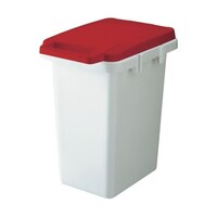 アズワン 連結ワンハンドペール 33L レッド TRHP33R