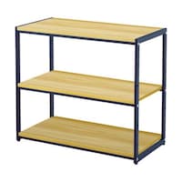 アズワン モニター台 804X400X700H 木天板+黒脚 TVR8040NABK