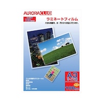 オーロラジャパン ラミネーターフィルム100μ 100枚 ALPA3