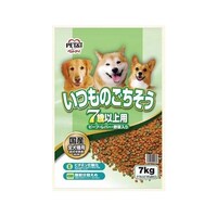 ペットアイ いつものごちそう 7歳以上用 ビーフ・レバー・野菜入り 7kg 64516949