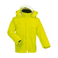 前垣 レインスーツ 蛍光イエロー S AP300