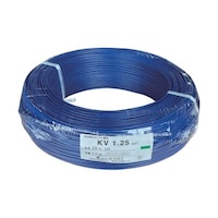 KHD KV0.75 機器用ビニル電線 青 200m KV0.75SQ02200M