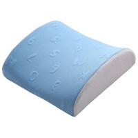 セーフラン安全用品 腰サポートクッション 32×32×10cm ブルー HZ003