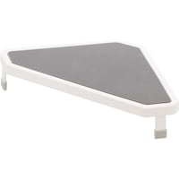 山崎実業 コンロコーナーラック プレート ホワイト 3569