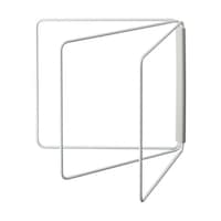 山崎実業 折り畳み布巾ハンガー プレート ホワイト 7979