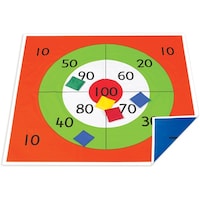 マスセット ターゲットマット(ビーンズバッグ6個付き) 60786