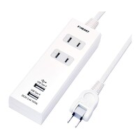 ハート電機サービス USBポート付電源タップ(急速充電対応)5m EUT223450