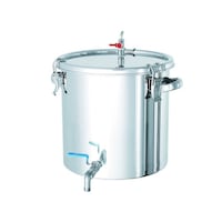 日東金属工業 ボールバルブ付密閉容器 空気抜付 4L CTHVAIV18