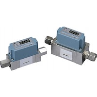 アズビル(山武) マスフローメータ(SUSモデル)05l/min(standard)表示付き、流れ方向 左⇒右 SUS316 Rc接続 CMS0005BSRN200000