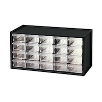 シユータープラスチ パーツボックス(引き出し20個) A9520