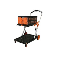 IRWIN 折り畳み式2段カート BOX付き BXWTH204