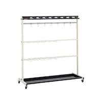 テラモト 1268x515x1374mm モップハンガー(16本掛) EA928AB801