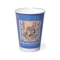 東罐興業 断熱性発泡紙コップ レッツコーヒー(ブルー) 1000個入 SM275D