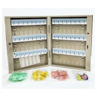セーフラン安全用品 キーボックス 48本 J263448
