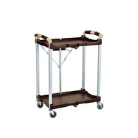 ビーカム 折りたたみ式マルチワゴン 2段 W445×L665×H845mm 50kg積載 ABW02