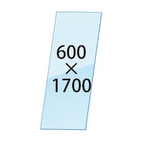 常磐精工 VASK用透明アクリル板1.5mm厚 600×1700 VASKOPACC600X1700