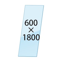 常磐精工 VASK用透明アクリル板1.5mm厚 600×1800 VASKOPACC600X1800