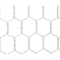 ハイロジック ビニール亀甲金網 ホワイト