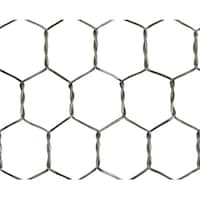 ハイロジック ステンレス亀甲金網 線径0.8mm(#20)×幅910mm×長さ15m 00956462