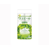 大王製紙 エリエールトイレットティシューリーフプリント(ダブル)1ケース(12ロール×6パック) 20823300