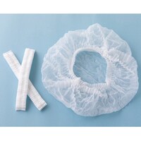 セーフラン安全用品 ディスポキャップ スティック状 ホワイト 1箱(1000枚入) J2671