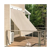 タカショー 雨よけシェード グレー 2x2m JWPW20GY