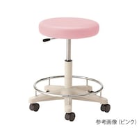 東洋事務器工業 メディカルソフトスツール ハイタイプ・背なし・リング付き 510×465mm ミントグリーン CA15RLZ