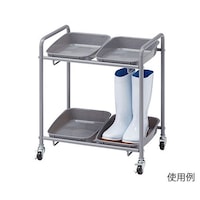 KAWAJUN 2段シューズラック 4足収納タイプ BEA013