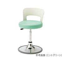 東洋事務器工業 メディカルソフトスツール(ラバープロテクタ付き) 背付き ラベンダー CAP14BLZ